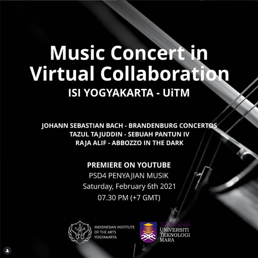 Music Concert Collaaaboration ISI Yogyakarta - UiTM